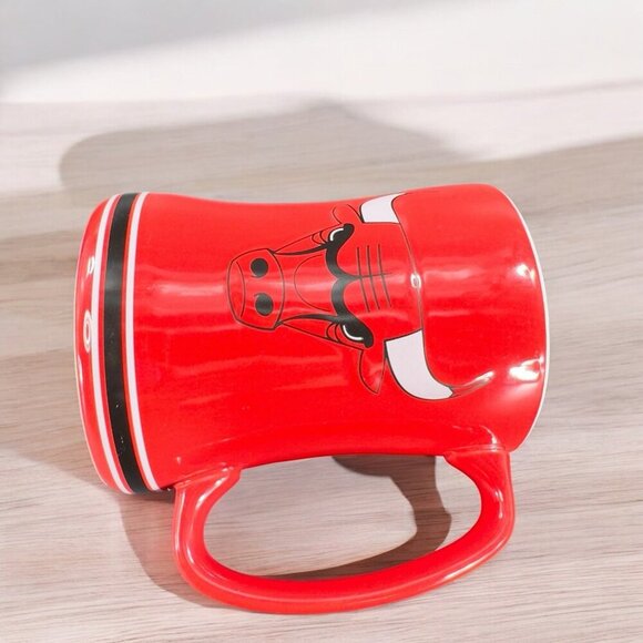 CHICAGO BULLS NHL Boelter Brands Coffee Mug Cup Red And White Mug Cup - Picture 2 of 12